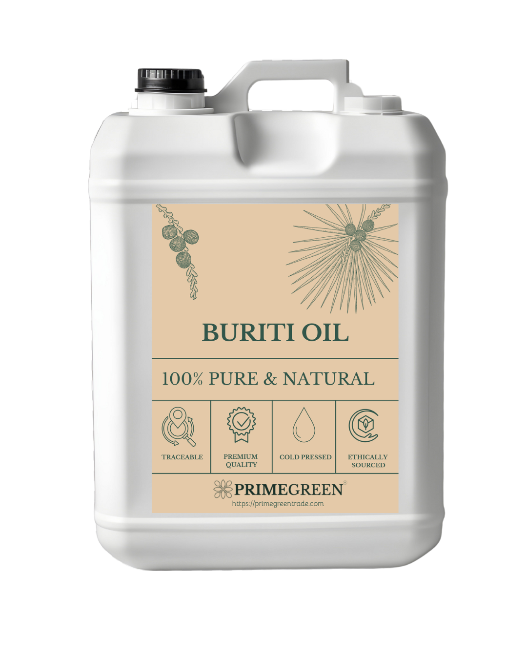 Buriti oil jerrycan