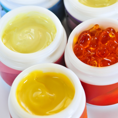 Examples of cosmetic products with Buriti oil