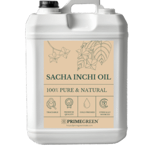 Sacha Inchi oil jerrycan