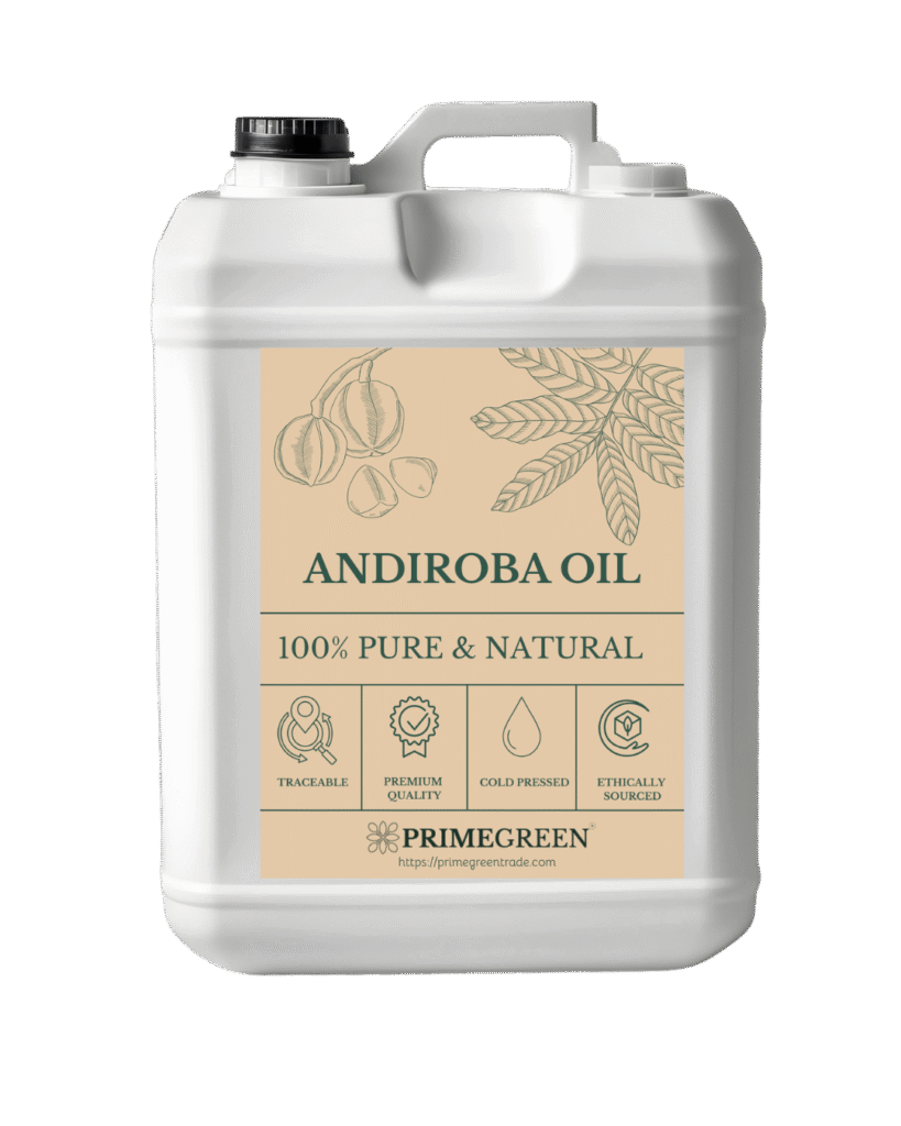 Andiroba oil jerrycan